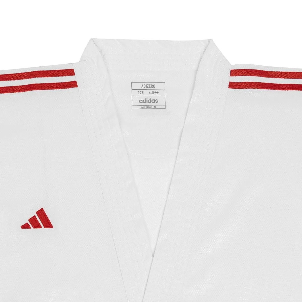 adidas Adi-Zero Karate Suit WKF Approved Kumite Gi Red & Blue Uniform Set - Image 9