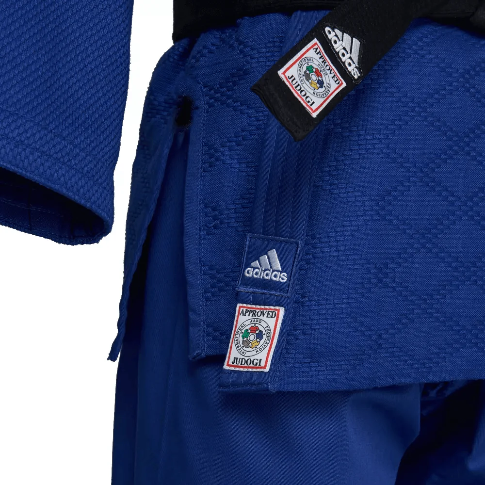 adidas Champion III IJF JACKET Judo Red Label Heavyweight Gi Top - Image 10