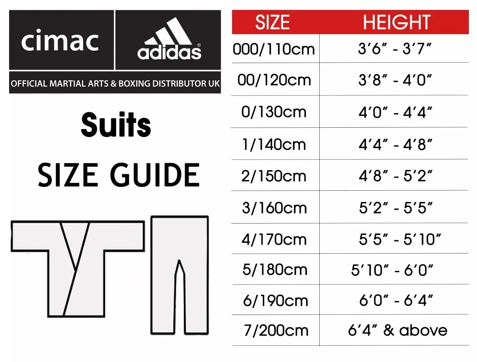 adidas Champion III IJF JACKET Judo Red Label Heavyweight Gi Top - Image 17