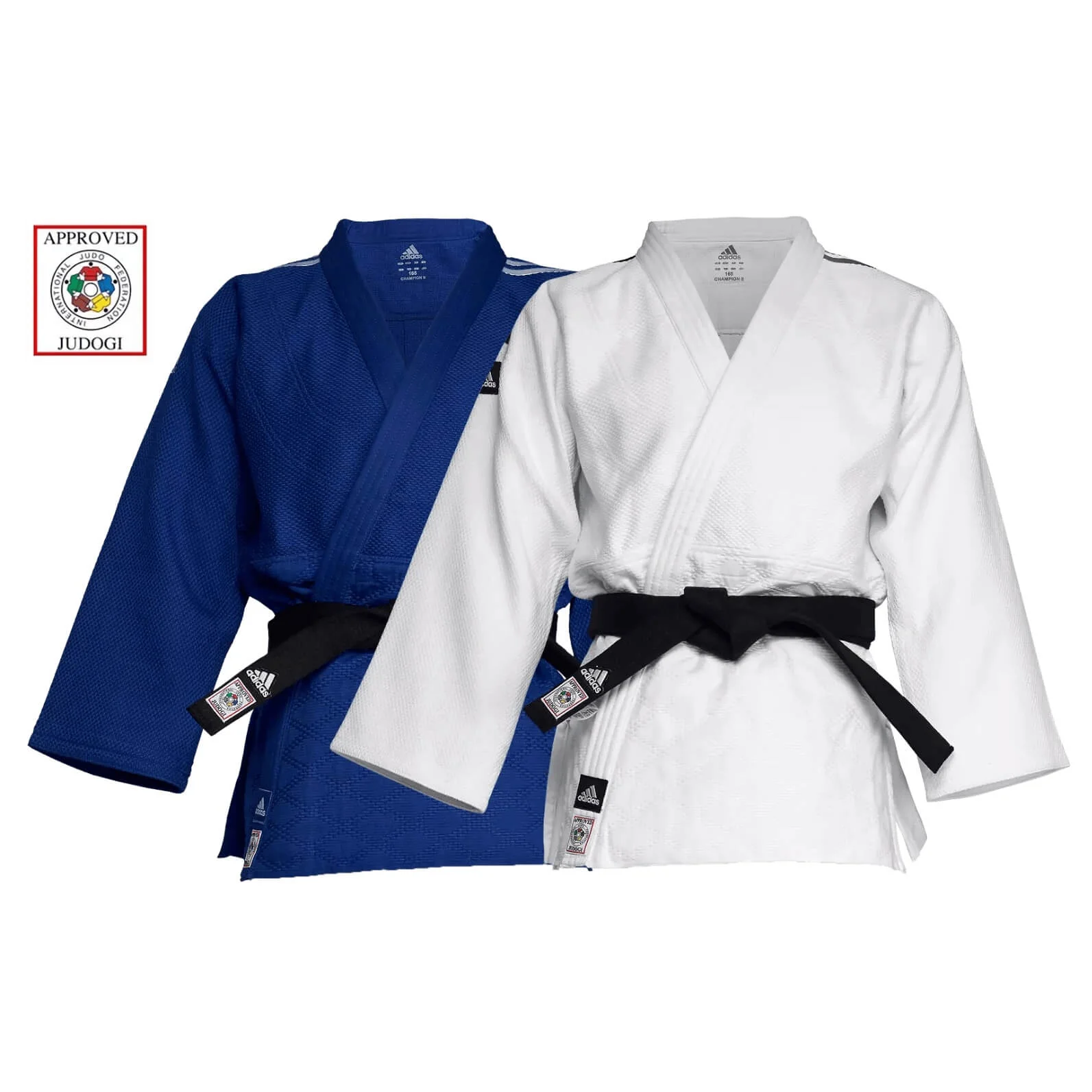 adidas Champion III IJF JACKET Judo Red Label Heavyweight Gi Top - Image 4