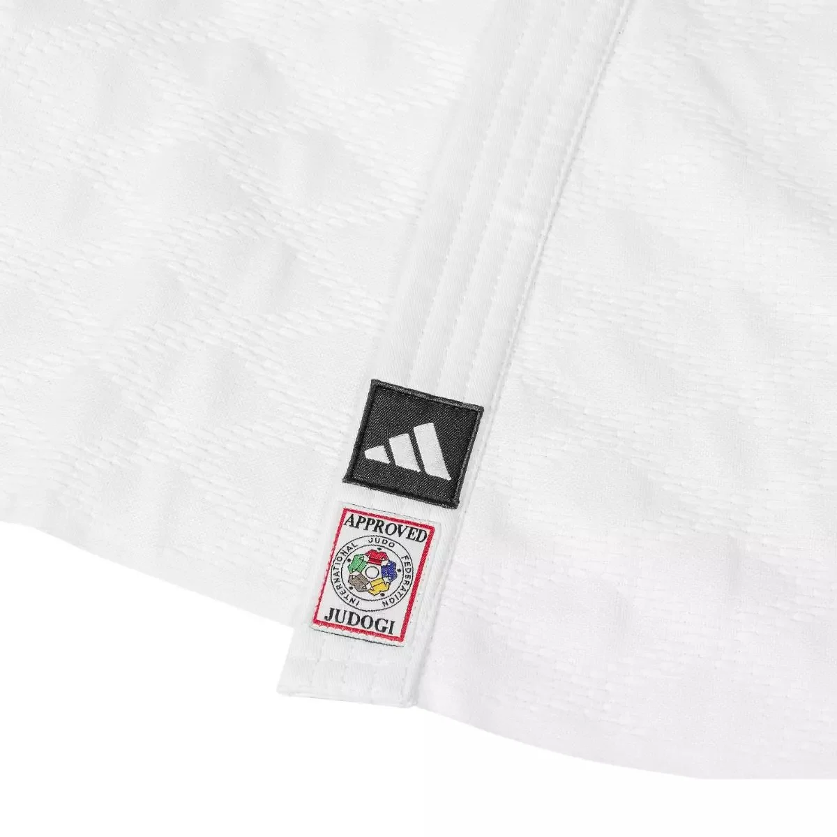 adidas Champion III IJF JACKET Judo Red Label Heavyweight Gi Top - Image 5