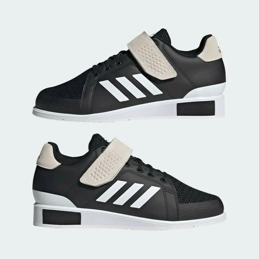 adidas Powerlifting Shoes Power Perfect III Tokyo Black - Image 5