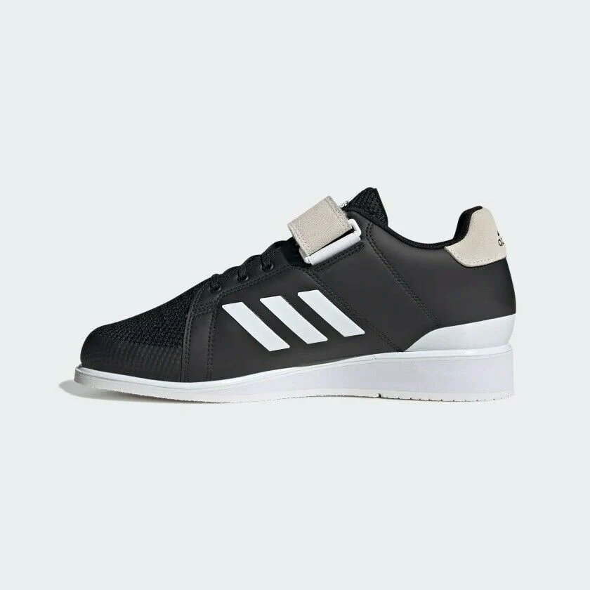 adidas Powerlifting Shoes Power Perfect III Tokyo Black - Image 6
