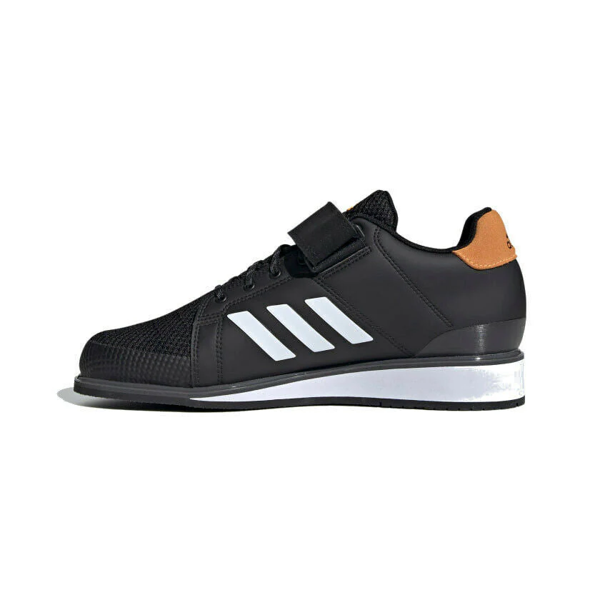adidas Power Perfect III Weightlifting Shoes Mens Black - Image 3
