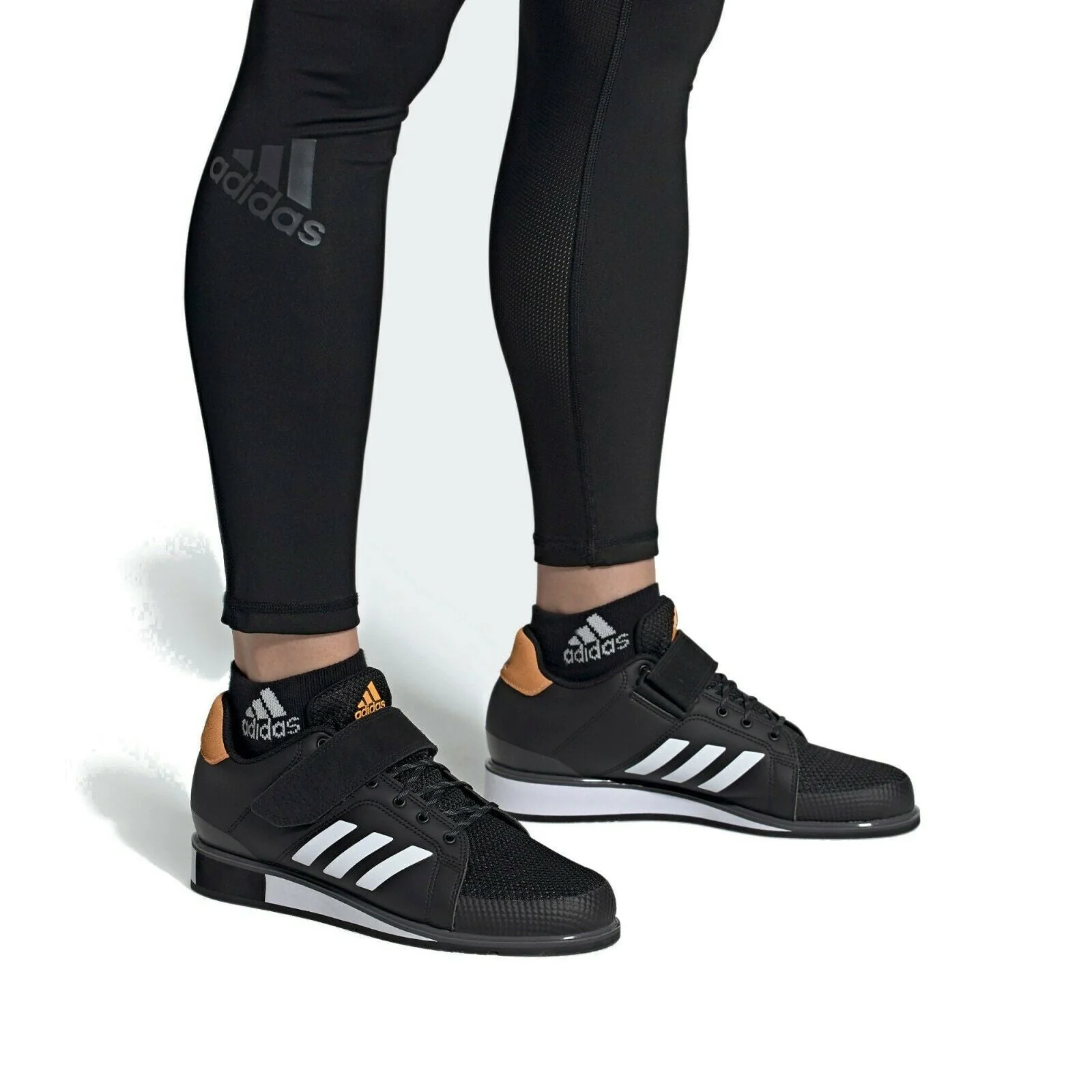 adidas Power Perfect III Weightlifting Shoes Mens Black - Image 8
