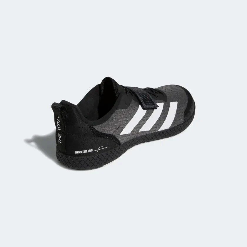 adidas Total Weightlifting Shoes Deadlift Black Mens - Image 8