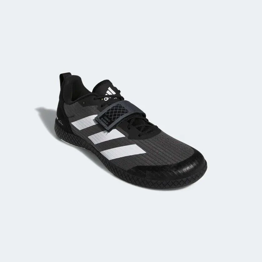 adidas Total Weightlifting Shoes Deadlift Black Mens - Image 9