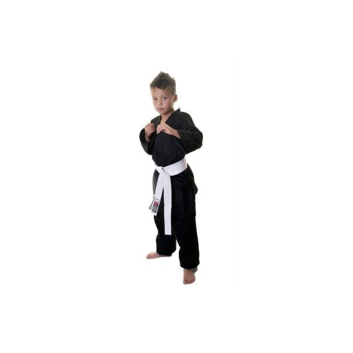 Cimac Black Karate Gi 8oz Suit Student Youth & Adult - Image 3