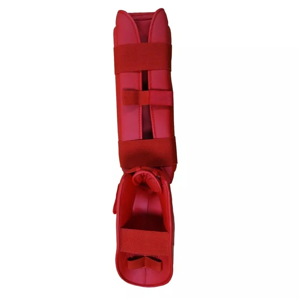 Cimac Karate Shin & Instep Guards Removable Foot WKF Style - Image 3