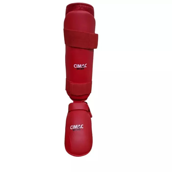 Cimac Karate Shin & Instep Guards Removable Foot WKF Style - Image 6